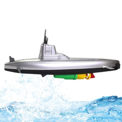 Fruusv U-Boot-Figur, U-Boot-Spielzeug - Wasserspielzeug für die Badewanne | Wasserbecken, elektrisches U-Boot-Badespielzeug, schwimmendes Badewannenspielzeug, schwimmende Badewanne, Wasserspielzeug von Fruusv