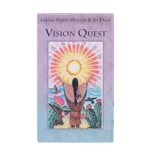 Fruusv Vision Tarot Cards, Divination Tarot Deck, Fortune Telling Cards, Fate Tarot Deck, Standard Tarot Deck, Social Tarot Game, Portable Tarot Set, 78X Oracle Cards for Fortune Telling Gatherings von Fruusv