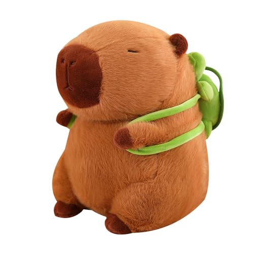 Fruusv Weiche Tiersachen | Capybara Plüschpuppe | Capybara Plüschtiere, Stofftier Und Umarmbare Cappy-Plüschpuppe, Geeignet Für Kinder Und Erwachsene, Perfekt Als Souvenir von Fruusv