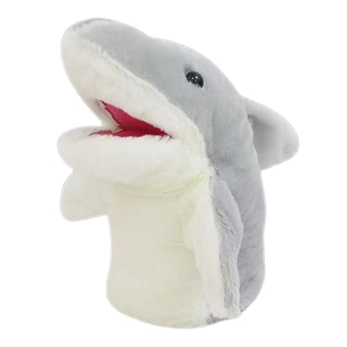 Interactive Shark Puppet for Kids, Plush Shark Storytelling Puppet Glove, Shark Puppet for Theatre and Parties, Toddler Shark Puppet for Creative, Soft Plush Shark Glove Puppet for Kid von Fruusv