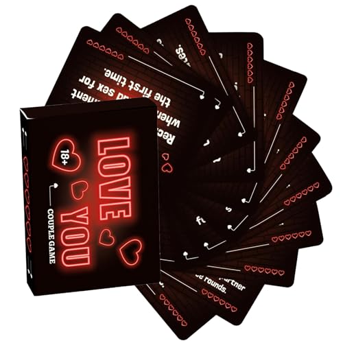 Intimate Question Cards, Engaging Couples Activity Cards, Thought-Provoking Conversation Cards, Interactive Relationship Games, Connection Cards for Couples, Romantic Date Night Cards for Couple von Fruusv