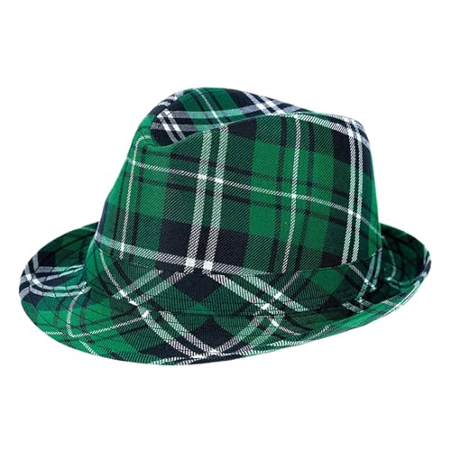 Irish Holiday Hat, Festival Costume, Sturdy Material Fabric, St Patricks Day Supplies for Irish Carnival Party, 36x31cm, 24cm, 28x11cm, Versatile for Different Events von Fruusv