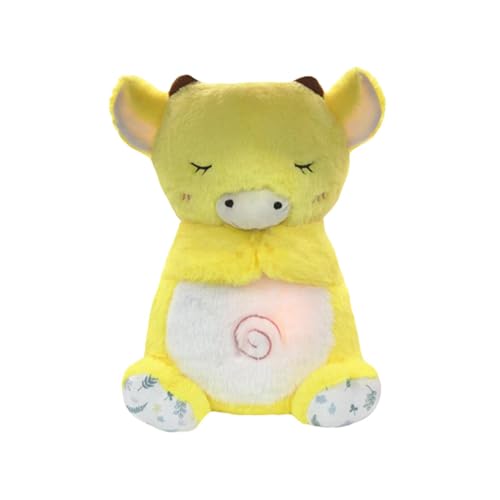 Light Up Cow Plush Toy for Kids with Soothing Lullaby and Nightlight Function – Perfect Animated Companion for Boys and Girls for Thanksgiving and Birthday to Comfort and Delight von Fruusv