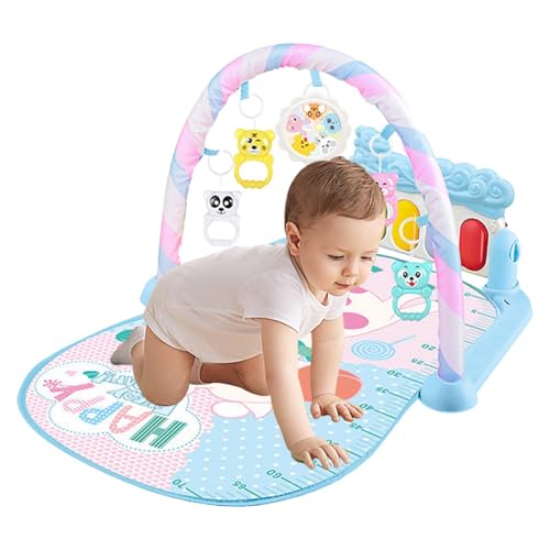 Musical Baby Play Mat, Baby Kick and Play Piano, Kick and Play Gym, Musical Kick and Play Gym for Babies, Learning Play Mat with Piano for 36 Months and Younger von Fruusv