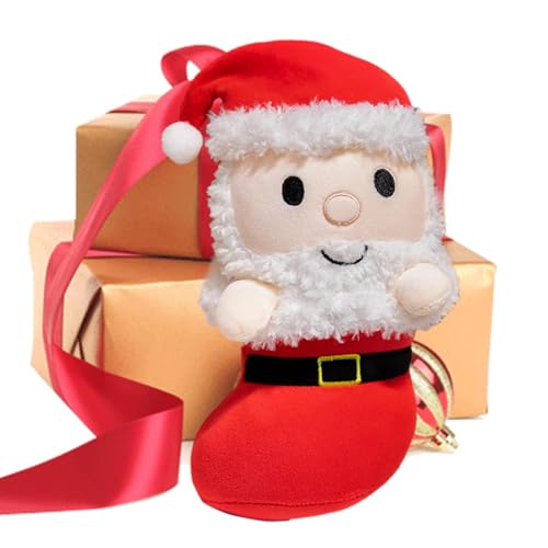 Fruusv Plush Christmas Stuffed Animals | 9.84-Inches Decorative Christmas Plush | Adorable Animal for Holiday Decor, Perfect Stuffed Toy Christmas Dolls for Sofa and Home von Fruusv