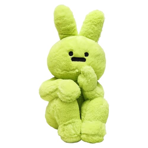 Rabbit Stuffed Animal, Cute Plushie Bunny, Bunny Plush Toys, Despise Rabbit Plush, Friendly Gesture Plush, Soft Doll Plush, Plush Rabbit Doll, Plush Doll Stuffed Toys, Stuffed Toys for Kids von Fruusv