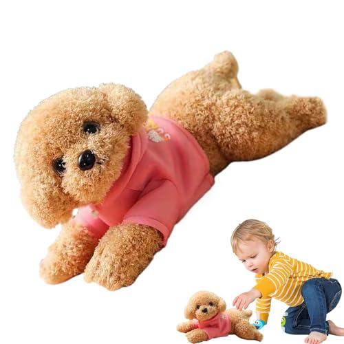 Stuffed Dog Plush, Cute Cartoon Stuffed Dogs, Stuffed Animal Plush, Kindergartens Home Decoration, Soft 13.78 Inches Simulation Puppy Toy for Kids Adults, Huggable Plush Toy, Decorative Soft Stuffed von Fruusv