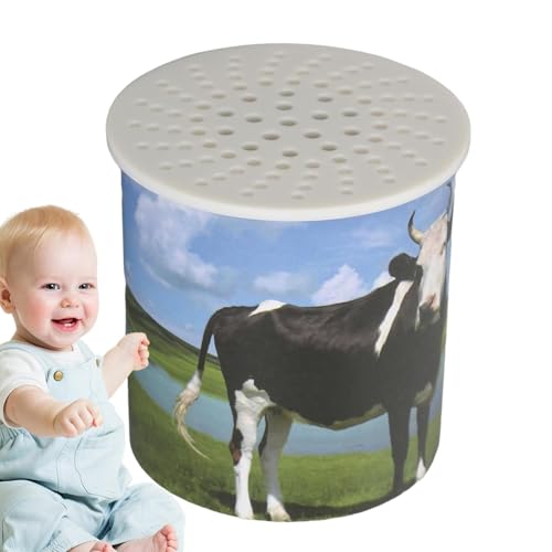 Unique Sound Machine Toy, Funny Animal Sound Toy, Cow Sound Machine, Cow Noise Maker, Cow Voice Box, Educational and Interactive, Interactive Farm Toy for Kids, ABS von Fruusv