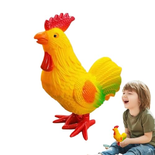 Wind Up Duck Toy for Kids, Spring-Activated Jumping Duck, Creative and Fun Wind-Up Toy for Children’s Stimulation and Play von Fruusv