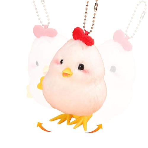 Wind Up Toys, Novelty Chicken Hopping Windup Toy, Chicken Stuffed Animal, Jumping Toy, Cute Walking Chicken Toy for Class Prizes, Carnival Prizes, Family Prize Boxes von Fruusv