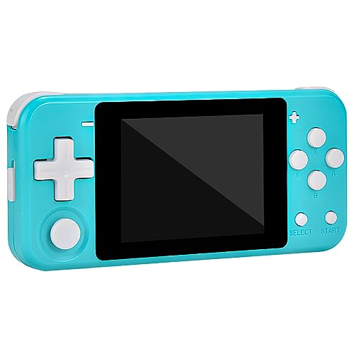 Handheld-Spielekonsole mit 3-Zoll-IPS-Bildschirm, 64G TF-Karte - 10.000 Spiele, Mini-Retro-Open-Source-Spielesystem, kompatibel mit 12 Simulatoren, tragbare Taschenhandheld-Spielekonsole(blau) von Fsjun