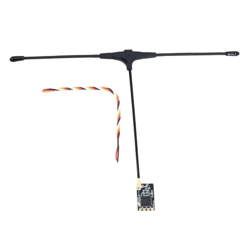 Fubdnefvo ELRS 915 MHz NANO ExpressLRS-Empfänger mit T-Antenne für RC FPV Traversing Drones Zubehör von Fubdnefvo