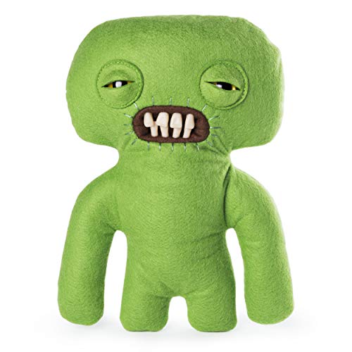 Fuggler SPINMASTER Funny Ugly Monster – Squidge – 22cm Plüsch Kreatur mit Zähnen, grün von Fuggler