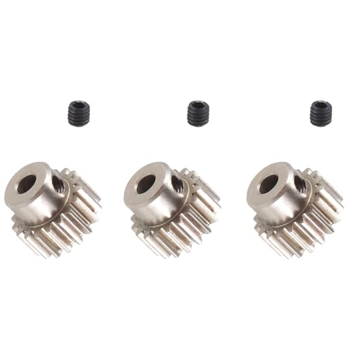 Fuhjythy 3 STÜCKE 3,175 mm Welle Metallritzel Motorgetriebe 32DP 48DP 64DP M0.6 M0.8 für 1/10 1/8 RC Auto 3650 3660 Ersatzteile Zubehör 18t Fuhjythy 3 STÜCKE 3,175 mm Welle Metallritzel Motorgetriebe 32DP 48DP 64DP M0.6 M0.8 für 1/10 1/8 RC Auto 3650 3660 Ersatzteile Zubehör 18t von Fuhjythy