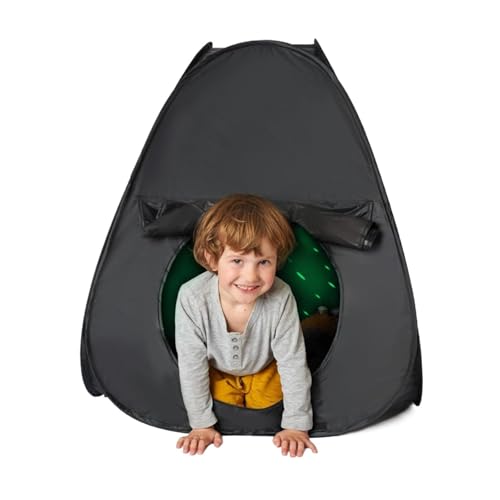 Sensorisches Zelt, Oxford-Stoff Tipi Zelt für Kinder Kinderzelt Sensory Tent Mini Zelt Kinderzimmer Ängsten Konzentrationsmangel zum Spielen Entspannen für Zuhause Schule von Fuikupe