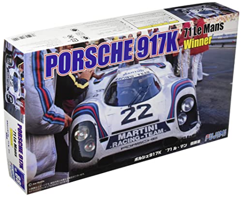 Fujimi 1/24 Porsche 917K '71 Le Mans-Siegerwagen, Kunststoff, Sculpture, Bodenmontage, Poliert, Retro, Automodell, 1971, Porsche, Alle Staffeln, Alle, N/A von Fujimi