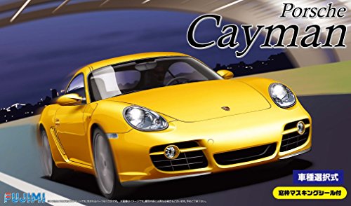 1/24 Rial Sports Car Series No.20 Porsche Cayman / Cayman S mit dem Fensterrahmen Maskierung Dichtung von Fujimi