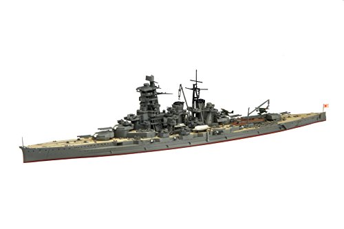 Fujimi 1:700 IJN Battleship 'Kongo' - Modellbau, Teenager & Erwachsene, Grau & Braun, 14 cm x 35.4 cm x 5.4 cm, nicht zusammenklappbar von Fujimi