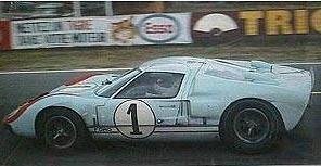 Fujimi HR2 Ford GT40 Mk-2 Le-Mans 2nd 1/24 Scale Kit von Fujimi