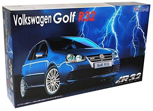 Fujimi Volkwagen Golf V 5 R32 R 32 3 TÜrer Blau Bausatz Kit 1/24 Modellauto Modell Auto von Fujimi