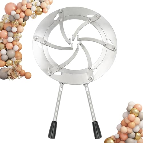 Ballonfüllwerkzeug - Ballonstretcher aus Edelstahl - Abnehmbare Ballonmaschine, langlebiger Ballonfüller für Geburtstag, Hochzeit, Weihnachten von Fukamou