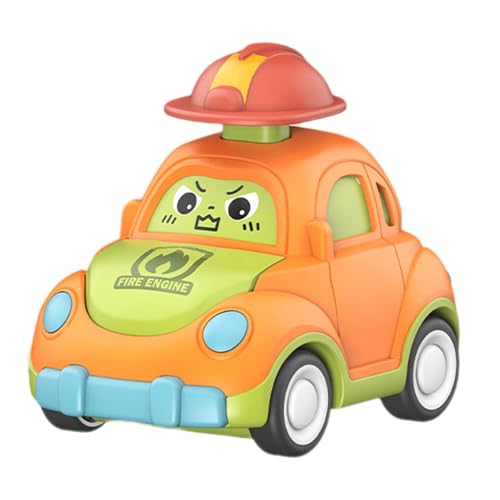 Fukamou Spielzeugautos Zum Zurückziehen,-Autos Zum Zurückziehen - Trägheitsauto Für Kinder,Trägheitsautos, Spielzeug -Für Kinder, Cartoon-Design, Kinderautos, Spielzeug Zum Zurückziehen, Autos Für von Fukamou