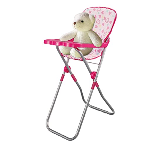 Kinderwagen Für Puppe, Faltbares, Leichtes Rosa Kinderwagenspielzeug, Puppenwagen Für 4-6-jährige Mädchen, Puppenwagen Für Zuhause, Kindergarten, Schule von Fukamou