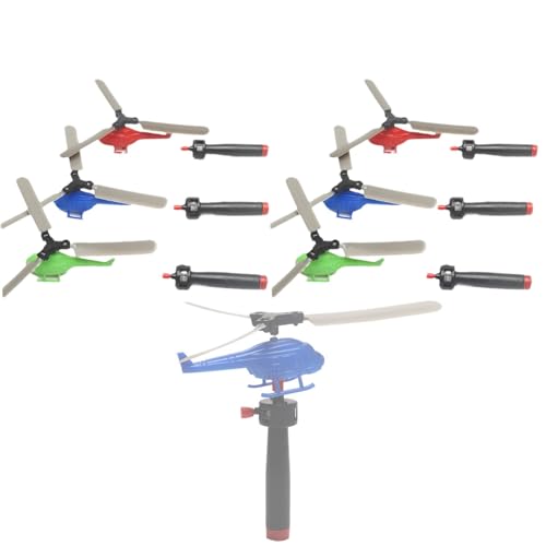 Fliegendes Spielzeug für Kinder, Hubschrauberspielzeug – 6 Stück, Propellerspielzeug, drehbares Hubschrauberspielzeug, Flying Helicopter Spinner, Lernspielzeug und Fliegendes Spielzeug für Kinder, Hubschrauberspielzeug – 6 Stück, Propellerspielzeug, drehbares Hubschrauberspielzeug, Flying Helicopter Spinner, Lernspielzeug und von Fulenyi