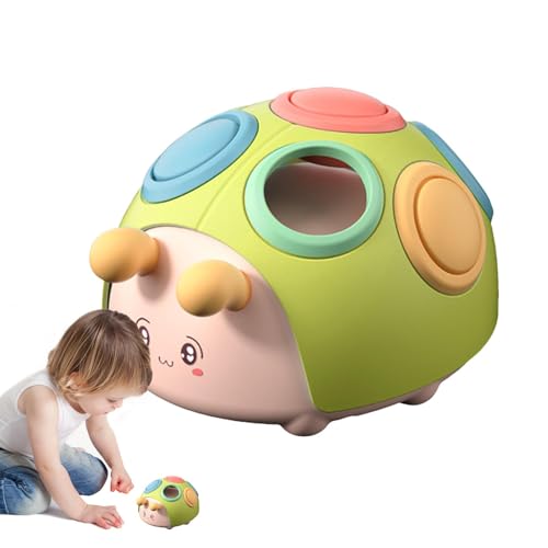 Fulenyi Farbkombinationsspielzeug mit Feinmotor, sensorisches Spielzeug, Formklassifizierung, lebendiges Aussehen, Lernspielzeug in Form von Fulenyi Farbkombinationsspielzeug mit Feinmotor, sensorisches Spielzeug, Formklassifizierung, lebendiges Aussehen, Lernspielzeug in Form von von Fulenyi