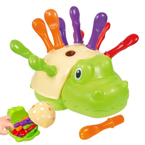 Fulenyi Feinmotorikspielzeug, Feinmotorikspielzeug, sensorisches Entwicklungsspielzeug, Krokodil-Igel, pädagogisches Lernspielzeug, Entwicklungsspielzeug Fulenyi Feinmotorikspielzeug, Feinmotorikspielzeug, sensorisches Entwicklungsspielzeug, Krokodil-Igel, pädagogisches Lernspielzeug, Entwicklungsspielzeug von Fulenyi