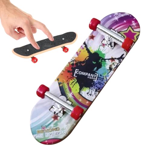 Finger-Skateboards, Skateboard-Griffbrett, professionelle Fingerboards, kreative Fingerspitzenbewegung, Geschenk für die Fingersport-Party, Geschenk für Spielzeug Finger-Skateboards, Skateboard-Griffbrett, professionelle Fingerboards, kreative Fingerspitzenbewegung, Geschenk für die Fingersport-Party, Geschenk für Spielzeug von Fulenyi