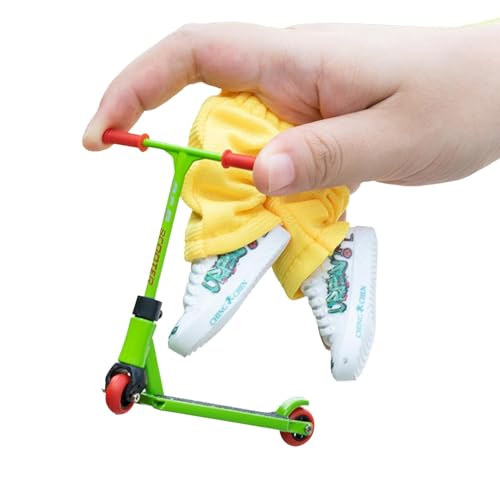 Fulenyi Fingerspitzenbewegung - Abnehmbare Fingerspielzeug-Skateboards | Alloy Finger Scooter Finger Scooter Interaktives Fingerspielzeug für Skateboarder von Fulenyi