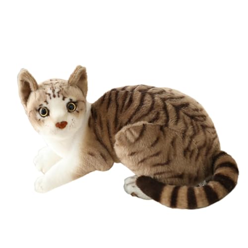 Fulenyi Plüschtier Plüsch Katzen Stofftier Weich Kuscheltier, 25 cm von Fulenyi