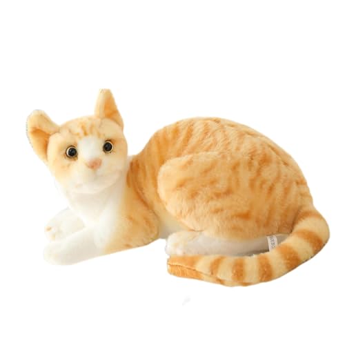 Fulenyi Plüschtier Plüsch Katzen Stofftier Weich Kuscheltier, 30 cm von Fulenyi