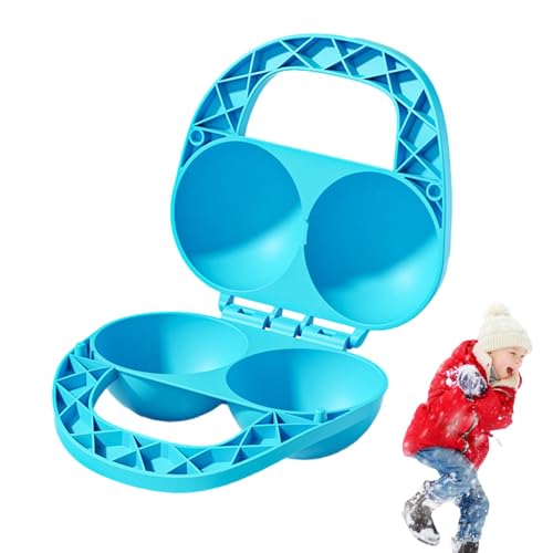 Fulenyi Schneeball-Maker-Clip, Schneeball-Maker-Werkzeug, Schneeballspielzeug Ballformer, Schneeball-Clip, Strand-Sandspielzeug, Outdoor-Spiele, Handschaufel, Schneeformer, Winterspielzeug für Kinder von Fulenyi