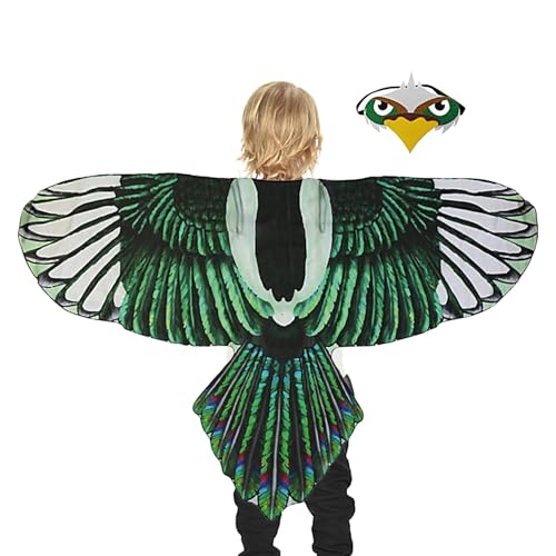 Vogelflügel-Kostüm, Vogelflügel-Kostüm für Kinder, Eulenkostüme mit Vogelflügeln, Chiffon-Kostüm: verstellbare Schulterriemen, Kleidung Vogelflügel-Kostüm, Vogelflügel-Kostüm für Kinder, Eulenkostüme mit Vogelflügeln, Chiffon-Kostüm: verstellbare Schulterriemen, Kleidung von Fulenyi