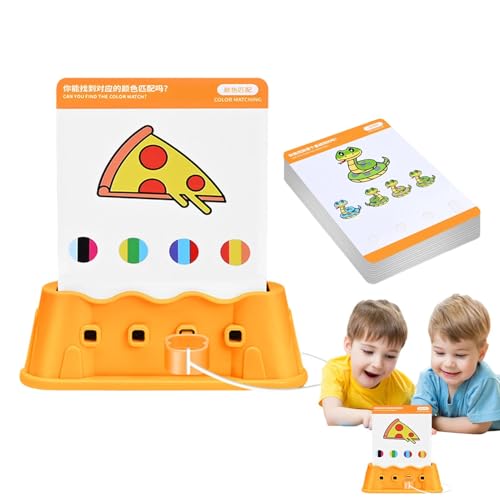 Logik-Puzzlespiel, Lernkarten für Kinder - Kreative Vorschul-Lernkarten für Kleinkinder - Sortieren passender Spielzeuge Kleinkind-Logikspiele Feinmotorikspielzeug von Fulenyi