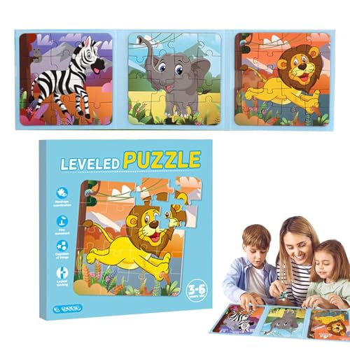 Magnetisches Puzzle, magnetische Puzzles für Kinder | Pädagogische Lernpuzzles Spielzeug - Auto-Aktivitäten-Spielzeug, Puzzle-Spielzeug, tragbares Spiel, Vorschul-Lernaktivitäten für Kinder von Fulenyi