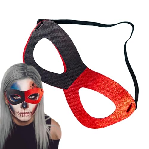 Maskerade-Augenabdeckung für Herren, Halloween-Augenabdeckung für Erwachsene - Halloween-Gesichtsbedeckung mit halbem Gesicht, Halloween-Accessoire - Stilvolle Maskerade-Augenabdeckung, Kostüm, Cospla von Fulenyi