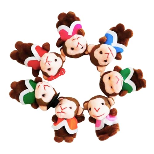 Niedliche Fingerpuppe, Tierfingerpuppen, 7-teilig, Cartoon-Theaterpuppen, Affen-Puppen, Fingerpuppen-Set, Hilfe für den Niedliche Fingerpuppe, Tierfingerpuppen, 7-teilig, Cartoon-Theaterpuppen, Affen-Puppen, Fingerpuppen-Set, Hilfe für den von Fulenyi