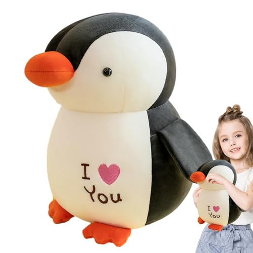 Pinguin-Plüschtiere, ausgestopfter Pinguin-Plüsch,ICH Liebe Dich Tierspielzeug Plüschtiere - Süßes, weiches Plüschtier für Kinder, Geburtstag, Feiertag von Fulenyi