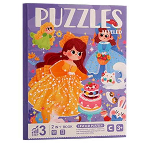 Puzzles für Kinder, Puzzlespielzeug für Kleinkinder | Magnetisches Puzzlebuch für -Brettspiele | Lustiges Magnet-Puzzlebuch für Kinder, Lernspielzeug für Kinder im Vorschulalter für, Mädchen von Fulenyi