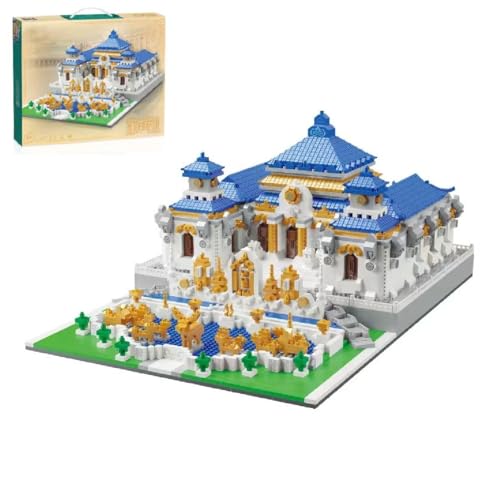 Fuleying Chinesische Architektur Bausteine, 5372 Teile Alter Sommerpalast Bausteine Bausatz, Welt Berühmte Architektur Mini Bausteine Bausatz, Spielzeug Geschenke für Kinder und Erwachsene von Fuleying