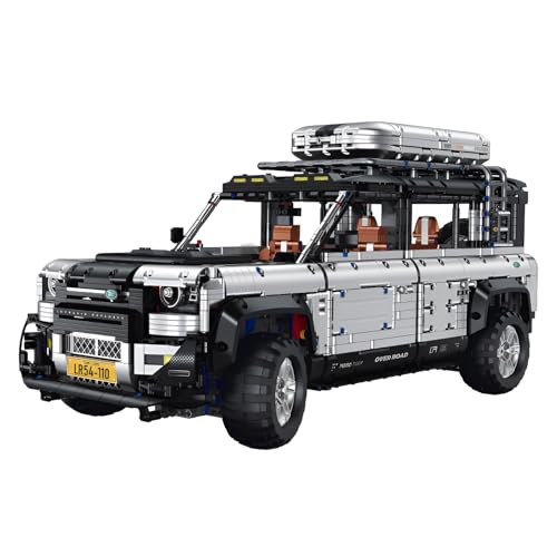 Fuleying Technik Off-Road Bausteine Bausatz, SUV Geländewagen Klemmbausteine, Sportwagen Modellbau Spielzeug für Erwachsene Teens, 5268 PC von Fuleying