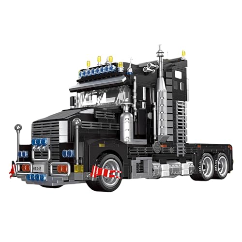 LKW Bausteine Bausatz, LKW Modell Klemmbausteine, Simulation Fahrzeug Sammel Bauspielzeug Display für Jugendliche und Erwachsene, 1545 PCS von Fuleying