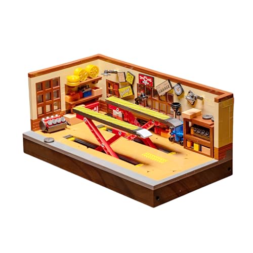 Stadt Auto-Garage-Bausteine Bausatz, Auto Reparatur Werkstatt Spielzeug Modell für Speed Champion, Klemmbausteine Spielset für Erwachsene Kinder ab 8 Jahren, 750 Teile. Stadt Auto-Garage-Bausteine Bausatz, Auto Reparatur Werkstatt Spielzeug Modell für Speed Champion, Klemmbausteine Spielset für Erwachsene Kinder ab 8 Jahren, 750 Teile. von Fuleying