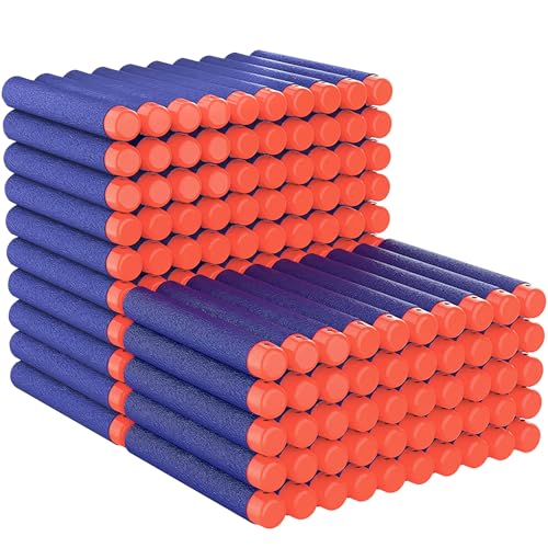 Fulushouxi 150 Stück für Nerf Pfeile Darts, Ersatzpfeile Schaum Munition, Foam Darts für Nerf Elite 2.0 Blasters, Refill Dart Zubehör, Party Favor Fulushouxi 150 Stück für Nerf Pfeile Darts, Ersatzpfeile Schaum Munition, Foam Darts für Nerf Elite 2.0 Blasters, Refill Dart Zubehör, Party Favor von Fulushouxi