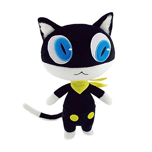 Fuman Morgana Plüschtier Schwarze Katze Plüschtier Plüschtier Geschenk 30 cm von Fuman