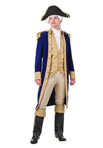 Adult George Washington Fancy Dress Costume X-Large von Fun Costumes