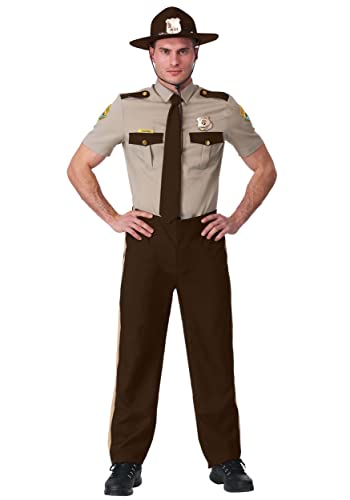 Adult State Trooper Fancy Dress Costume- Super Troopers X-Large von Fun Costumes